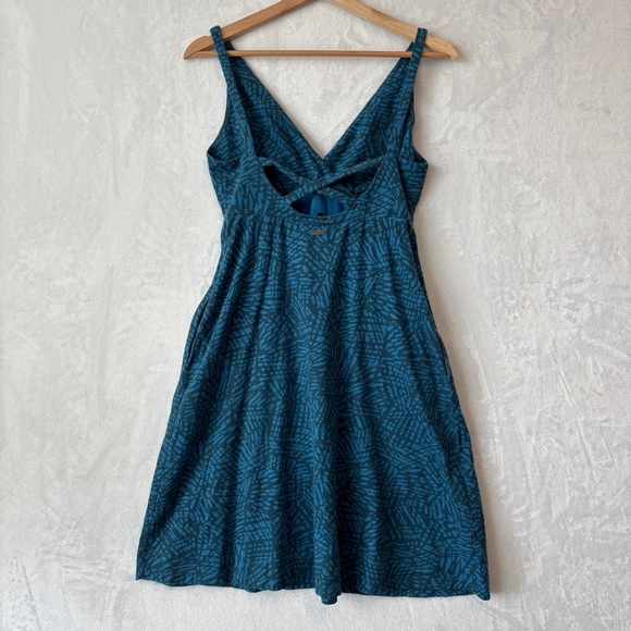 prAna blue JUNE LAKE Halter Dress small - Picture 6 of 10
